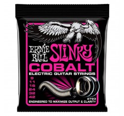 Juego de cuerdas para Guitarra Eléctrica ERNIE BALL Super Slinky Cobalt Wound 2723 9-42.