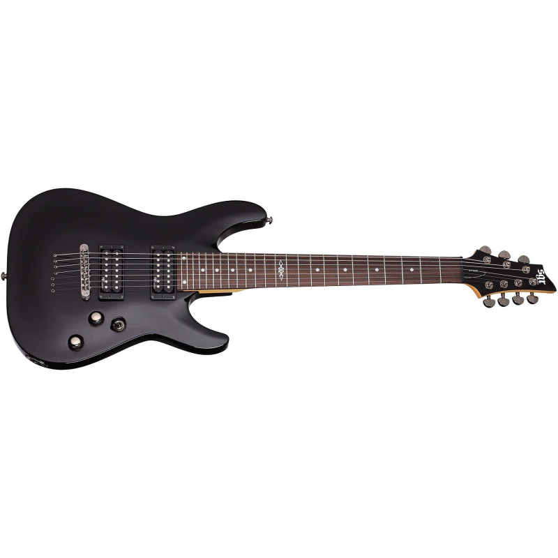 Schecter SGR C-7 MSBK Guitarra Eléctrica 7 cuerdas
