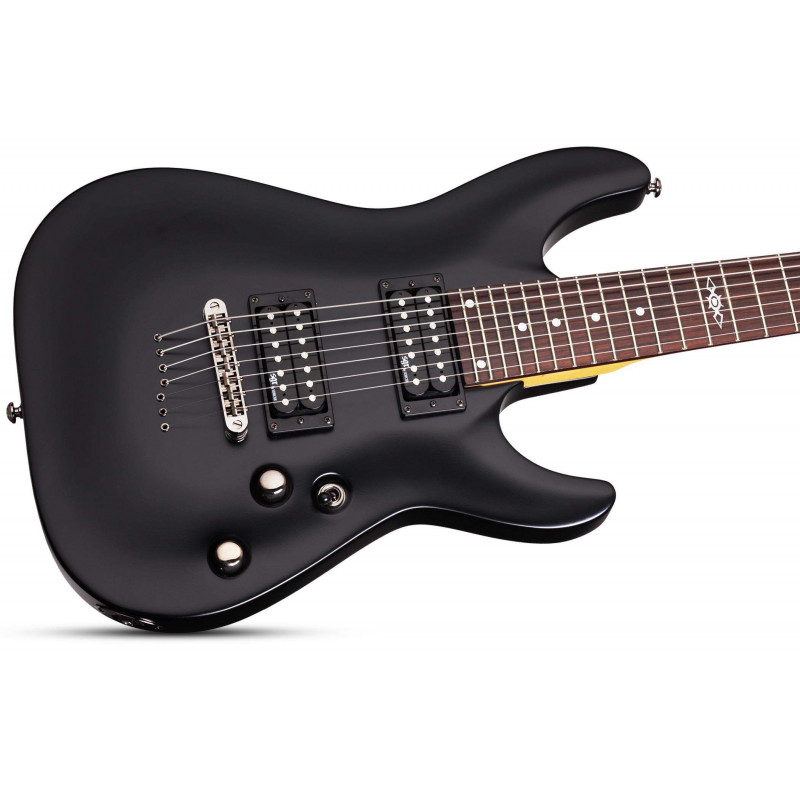 Schecter SGR C-7 MSBK Guitarra Eléctrica 7 cuerdas