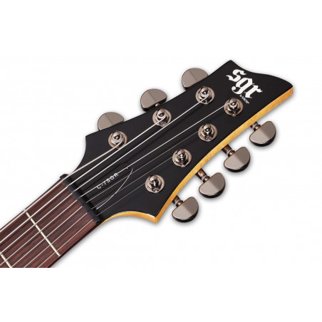 Schecter SGR C-7 MSBK Guitarra Eléctrica 7 cuerdas