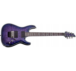 Hellraiser C-1 FR Guitarra Eléctrica Trans Purple Burst 2