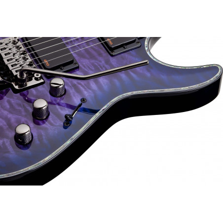 Hellraiser C-1 FR Guitarra Eléctrica Trans Purple Burst Hellraiser C-1 FR Guitarra Eléctrica Trans Purple Burst