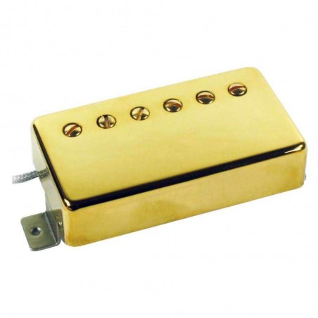 Pastilla para Guitarra Eléctrica Seymour Duncan SH-2n Jazz en color dorado, brillante y clara ideal para ritmos limpios. Pastilla para Guitarra Eléctrica Seymour Duncan SH-2n Jazz en color dorado, brillante y clara ideal para ritmos limpios.
