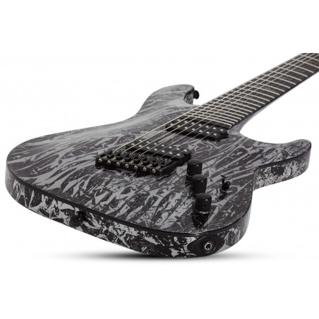 C-7 MULTISCALE SILVER MOUNTAIN Guitarra Eléctrica 7 Cuerdas