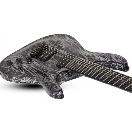 C-7 MULTISCALE SILVER MOUNTAIN Guitarra Eléctrica 7 Cuerdas