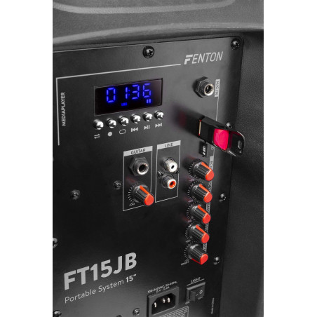 Compra FT15JB Bafle Activo 15" 800W con show de luces online