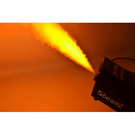 BeamZ S700-LED Máquina de humo con efecto llama 700 Watts. con Leds ambar que producen un efecto llamas.