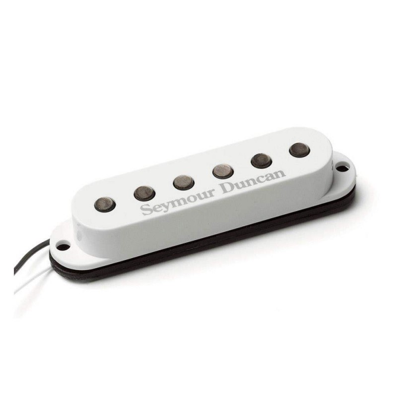 Pastilla para Guitarra Eléctrica Seymour Duncan SSL-3 Hot Strat Blanca, perfecta para reforzar la posición de puente.