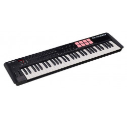 M-AUDIO OXYGEN 61 MKV Teclado Controlador 61 teclas sensibles a la velocidad,8 pads disparo ,8 botones asignables. 2
