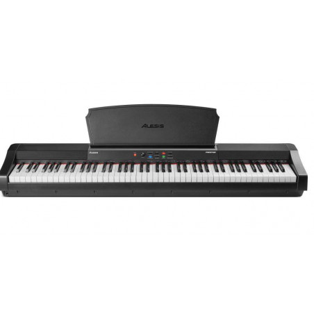 ALESIS PRESTIGE Piano digital de 88 teclas con Acción Martillo, Respuesta tactil ajustable, 16 voces, 128 Polifonia. ALESIS PRESTIGE Piano digital de 88 teclas con Acción Martillo, Respuesta tactil ajustable, 16 voces, 128 Polifonia.