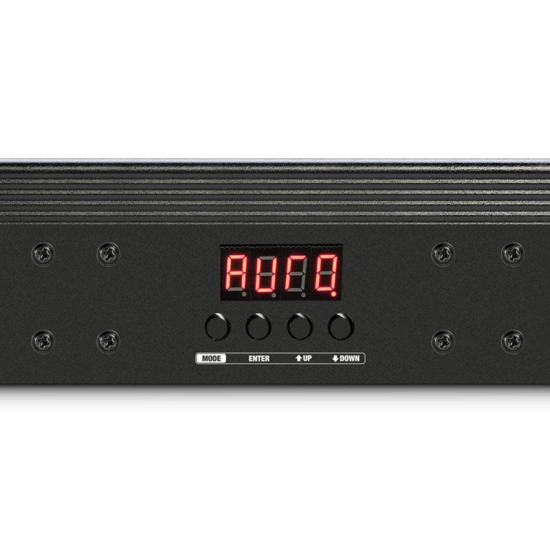 Cameo TRIBAR 400 IR Barra de LEDs tricolor 24 x 3 W con carcasa negra y mando a distancia por infrarrojos