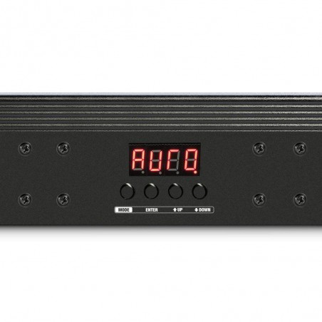 Cameo TRIBAR 400 IR Barra de LEDs tricolor 24 x 3 W con carcasa negra y mando a distancia por infrarrojos