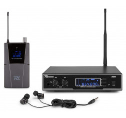PD800 Sistema de monitor In Ear UHF
                                