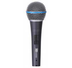 comprar micrófono cardioide de condensador Power Dynamics PSM660 ideal para conferencias, uso vocal y guitarra acústica.