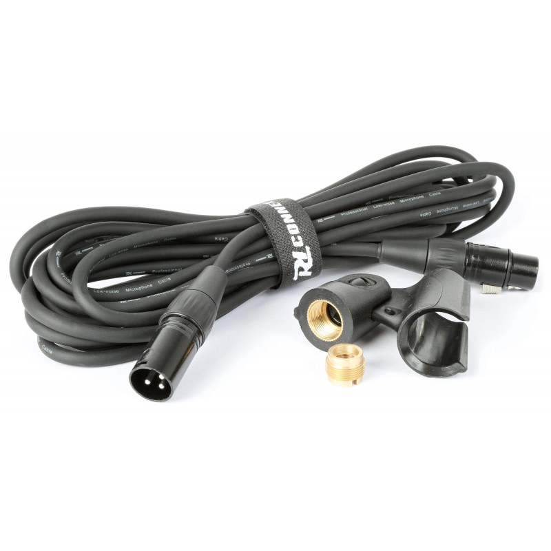comprar micrófono cardioide de condensador Power Dynamics PSM660 ideal para conferencias, uso vocal y guitarra acústica.