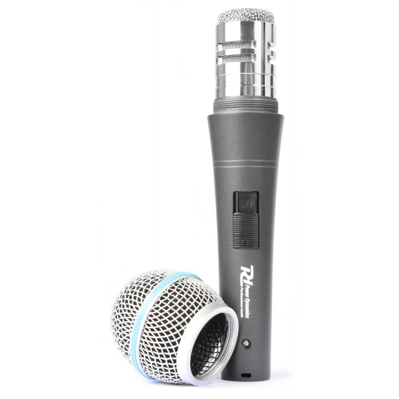 comprar micrófono cardioide de condensador Power Dynamics PSM660 ideal para conferencias, uso vocal y guitarra acústica.