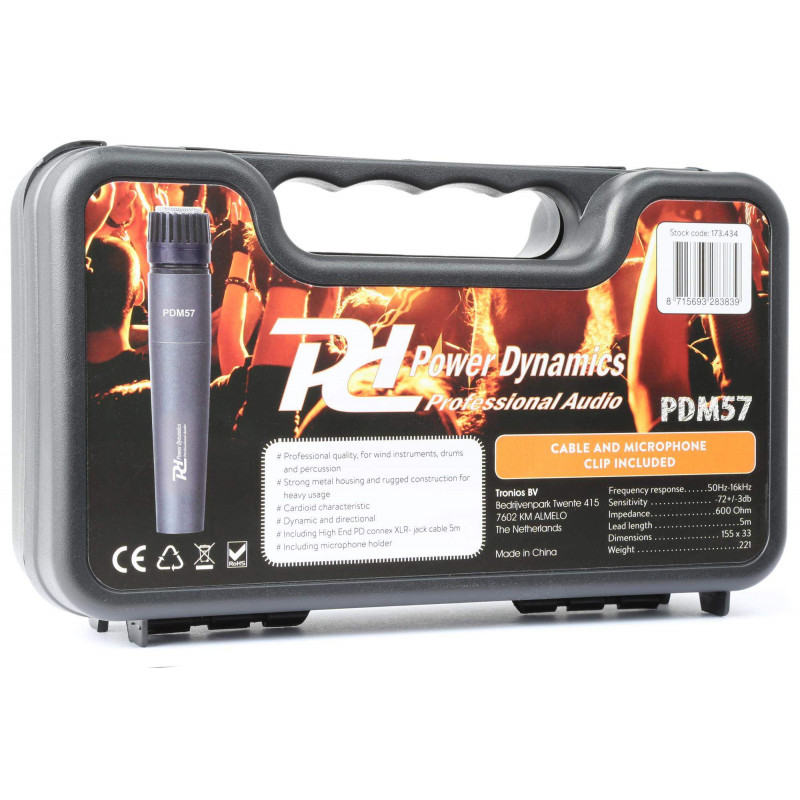 Compra PDM57 Microfono dinamico para instrumentos online | MusicSales