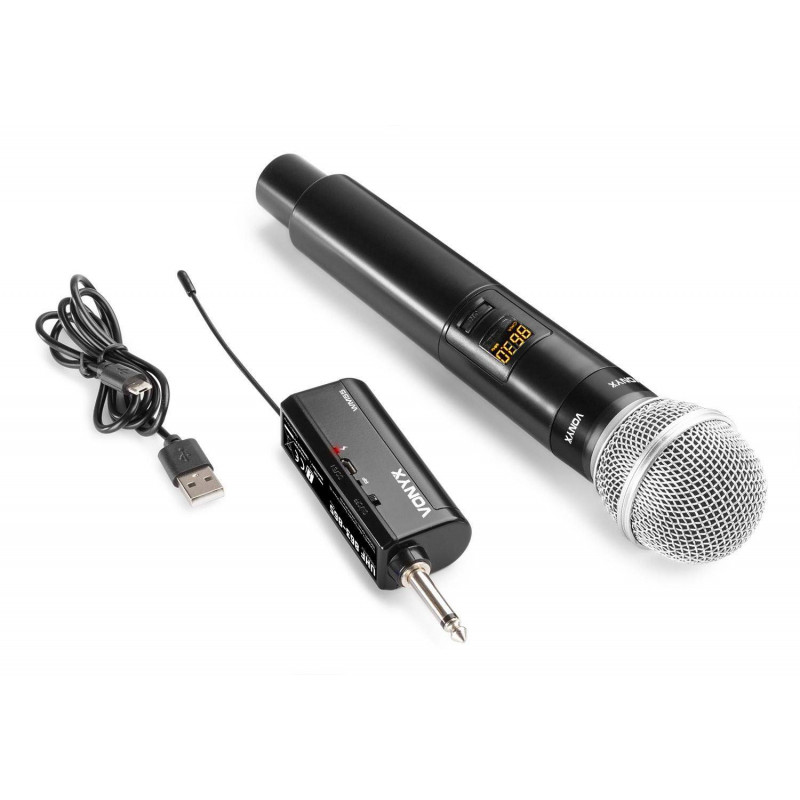 VONYX WM55 Microfono inalambrico de mano UHF Multicanal economico.