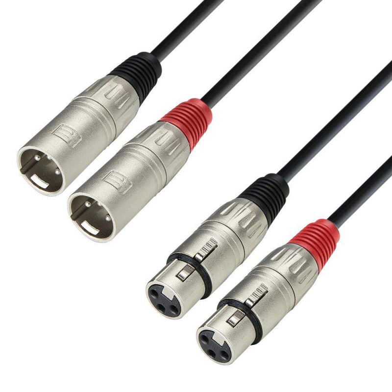 Compra Cable 2x XLR - 2x XLR 1m K3TMF0100 online | MusicSales