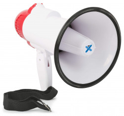 VONYX MEG020 Megáfono 20 Watts, con funcion de grabación y Sirena