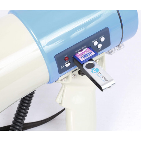 VONYX MEG065 Megafono 65W, USB ,SD,MP3, a Bateria con Cargador