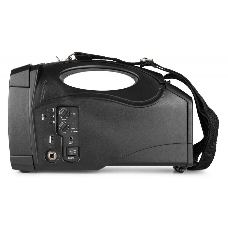 VONYX ST014 Megáfono con micro inalambrico de mano UHF,BT,Bateria