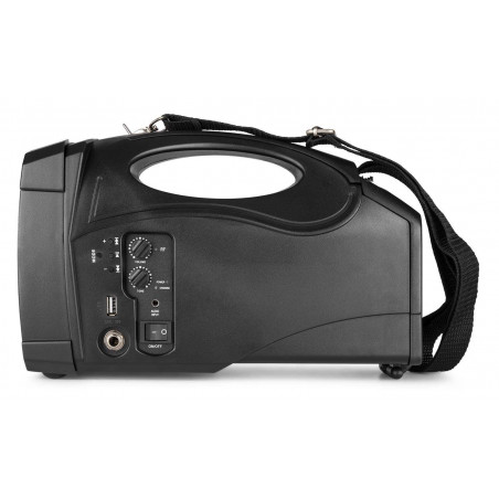 VONYX ST014 Megáfono con micro inalambrico de mano UHF,BT,Bateria