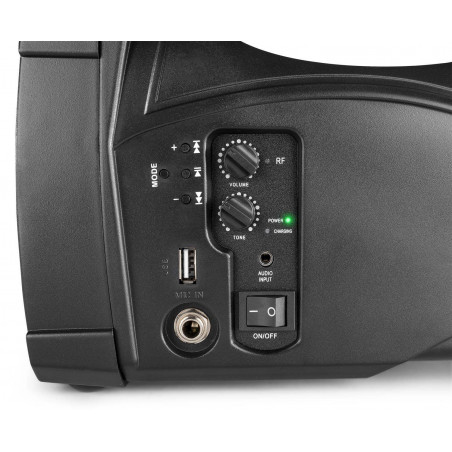 VONYX ST014 Megáfono con micro inalambrico de mano UHF,BT,Bateria