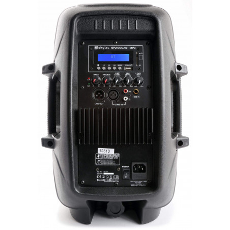 VONYX SPJ-1000ABT MP3 Altavoz autoamplificado 400W Pico/200W RMS