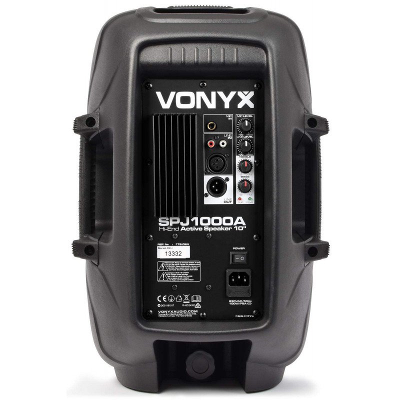 VONYX SPJ-1000AD Altavoz autoamplificado 400WattsPico/200WattsRMS