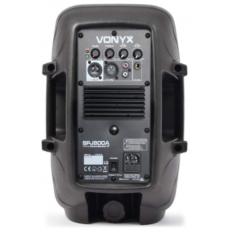 VONYX SPJ-800A Altavoz Autoamplificado 200W Pico/100W RMS,