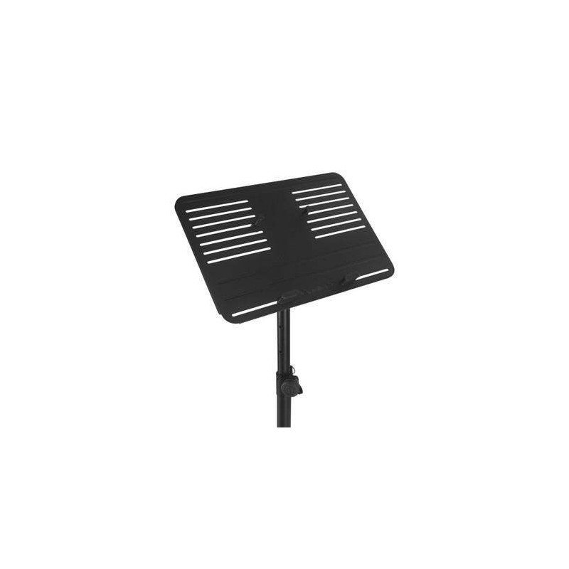 Gravity LTS T 01 Soporte de ordenador portátil con topes ajustables.