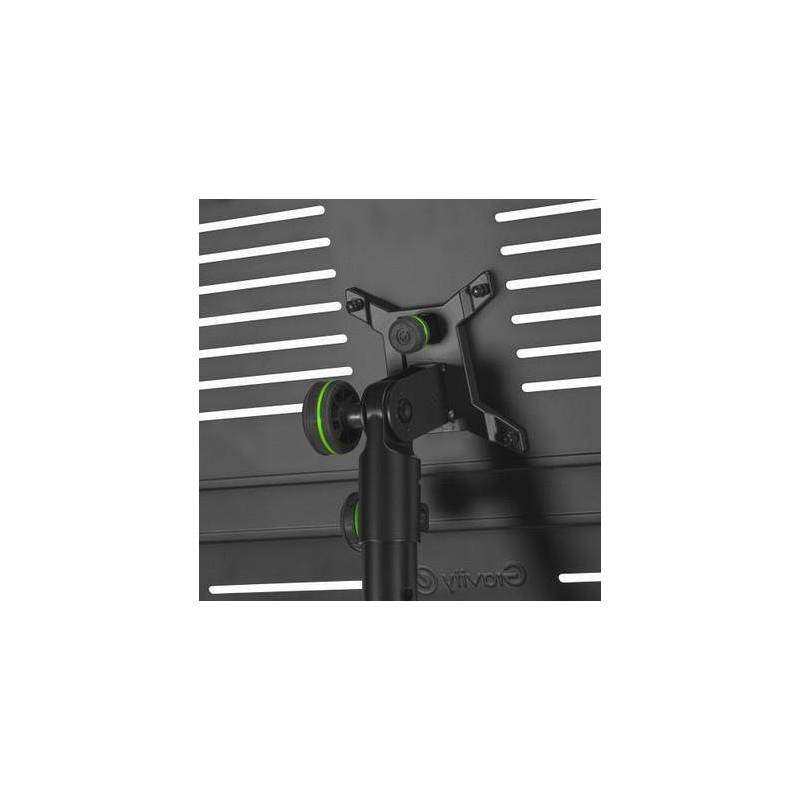 Gravity LTS T 01 Soporte de ordenador portátil con topes ajustables.