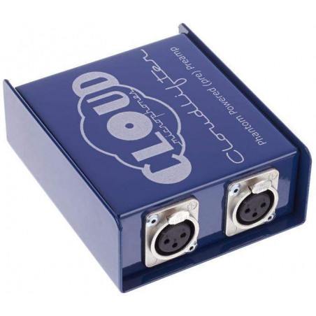 CLOUD CL-2 Preamplificador para micrófono,2 canales para micros dinámicos o de cinta,