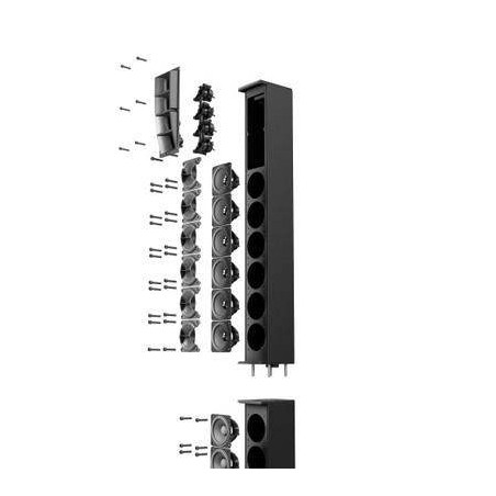 LD SYSTEMS MAUI 44 G2 Sistema PA de columna profesional Potencia 1500 W RMS, 132dB Peak,