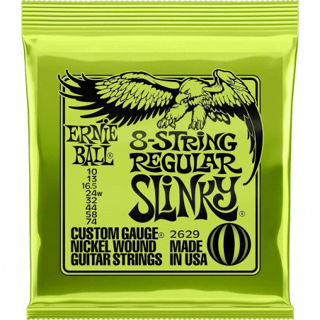 Compra 2629 Slinky 8 Cuerdas 10-74 online | MusicSales Compra 2629 Slinky 8 Cuerdas 10-74 online | MusicSales