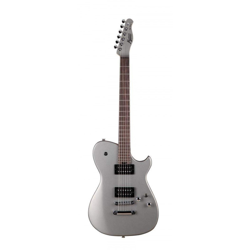 Guitarra eléctrica Cort MBM-1 signature Mathew Bellamy en acabado Starlight Silver