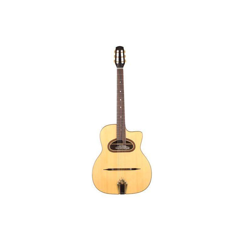 Guitarra Acústica Altamira Gipsy M01D con tapa maciza de abeto y estuche incluido