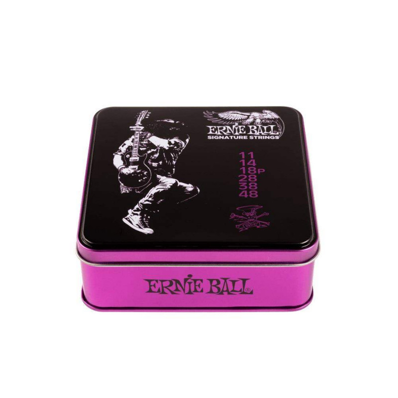 Set de cuerdas Signature Slash 11-48 Ernie Ball 3820. Edicion limitada de coleccionista.