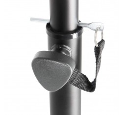 Adam Hall SPS 821 - Barra de extension para altavoz desde subwoofer, 2