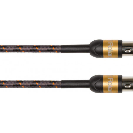 Cable Midi de alta gama Roland RMIDI-G15 de una longitud de 4,5 m y con garantia de por vida.