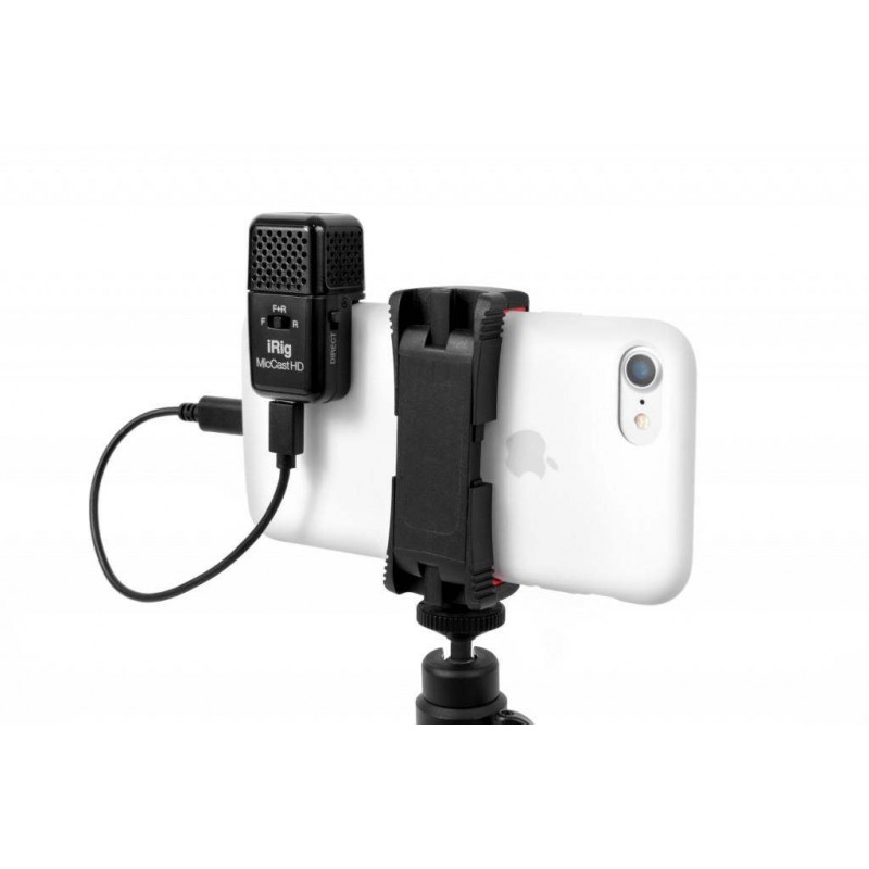 iRig Mic Cast HD, Micrófono para voz para montar a un iPad o teléfono móvil.