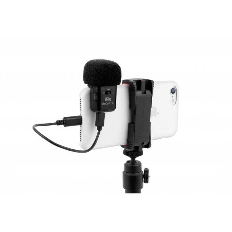 iRig Mic Cast HD, Micrófono para voz para montar a un iPad o teléfono móvil.