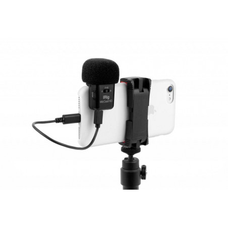 iRig Mic Cast HD, Micrófono para voz para montar a un iPad o teléfono móvil.