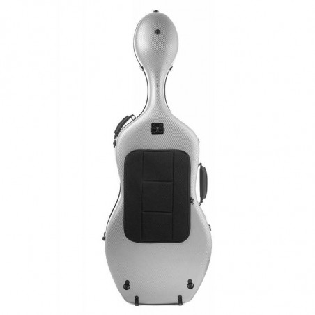 comprar stuche para Cello Artist Dynamic 4/4 fabricado en policarbonato con acabado 3D. Acabado Aluminio.