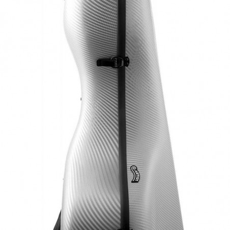 comprar stuche para Cello Artist Dynamic 4/4 fabricado en policarbonato con acabado 3D. Acabado Aluminio.