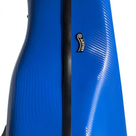 comprar Estuche para Cello Artist Dynamic 4/4 fabricado en policarbonato con acabado 3D. Acabado Azul.