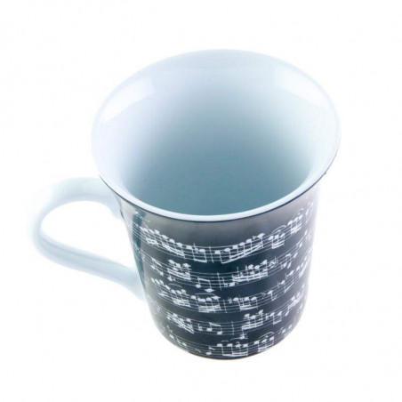 Compra Taza Partitura Negra Porcelana CMMZM02 online | MusicSales Compra Taza Partitura Negra Porcelana CMMZM02 online | MusicSales