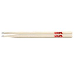 Baquetas Vic Firth NOVA 5AN con punta de Nylon 5A. Longitud 406mm. Diámetro 14mm.