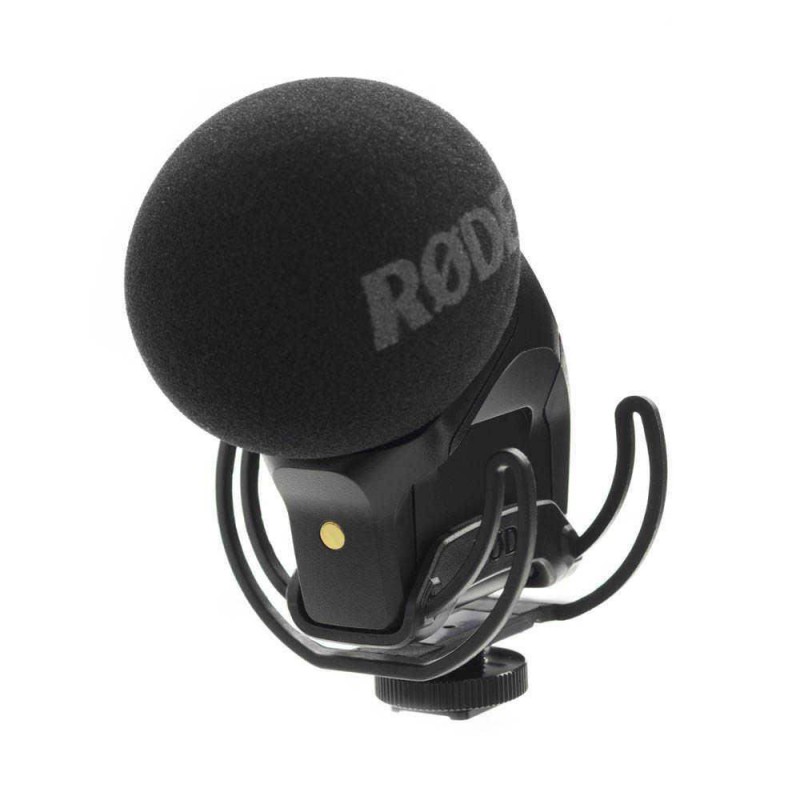 Micrófono de condensador estéreo para usos DSLR Rode Stereo Videomic Pro Rycote.